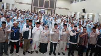 Abdullah Sani Lepas 444 Jemaah Haji Kloter 20, Ingatkan Disiplin dan Jaga Kesehatan